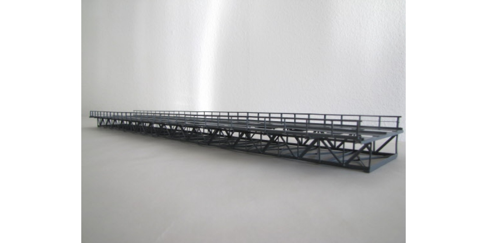 HA18500 MS30 Spur H0 Unterzugbrücke 30 cm 2-gleisig