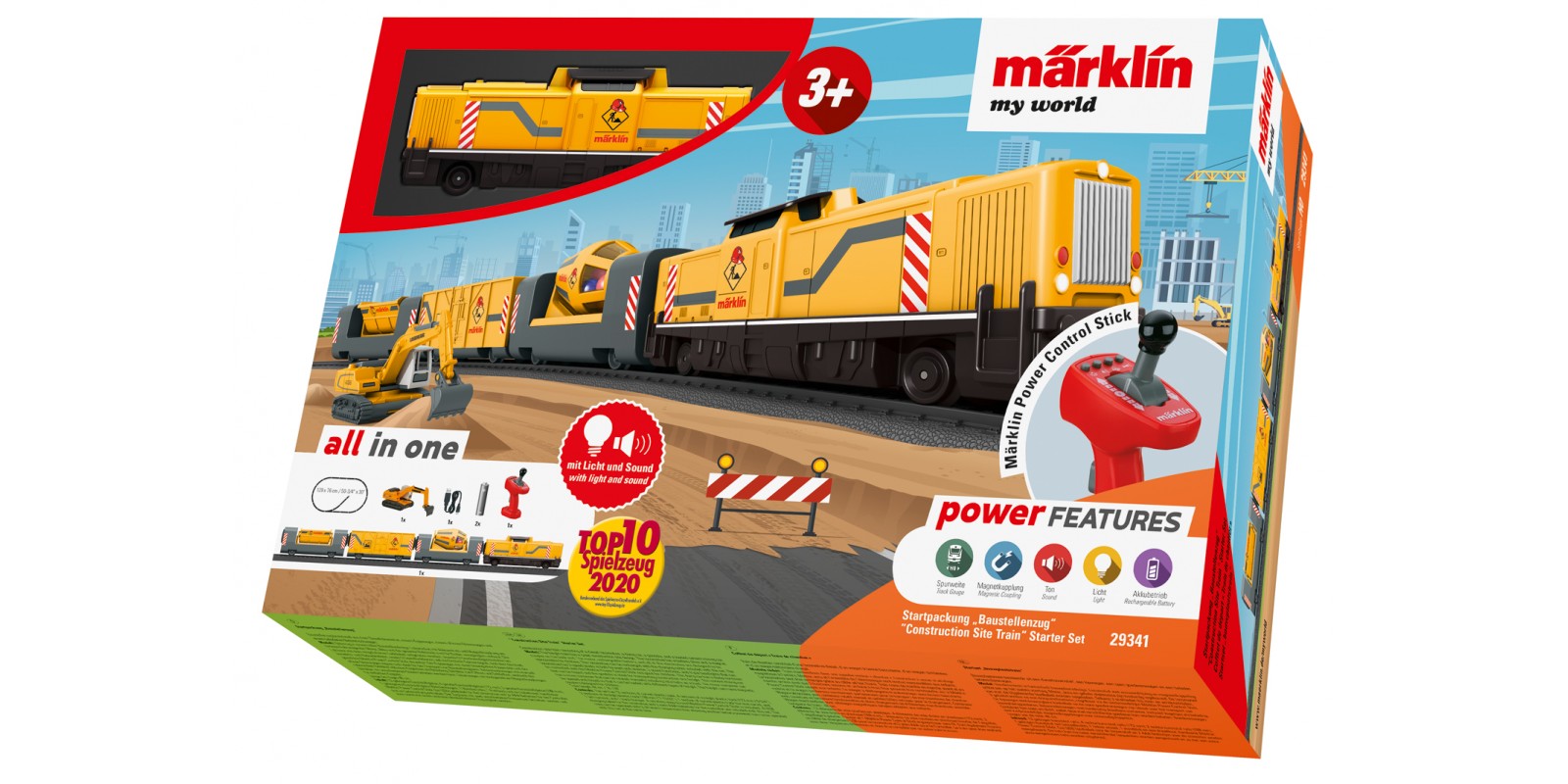 29341 Märklin my world - "Construction Site Train" Starter Set
