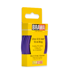BR3100 Wire 0,14mm², 10m-ring, lilac