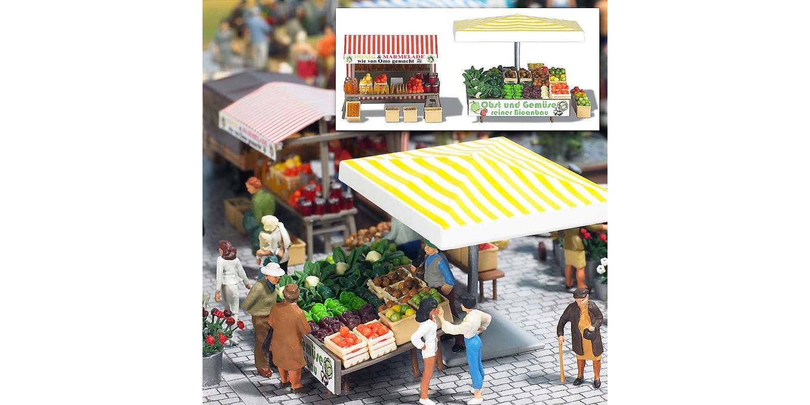 BU1071 Market Stand »Fruit & Vegetable«