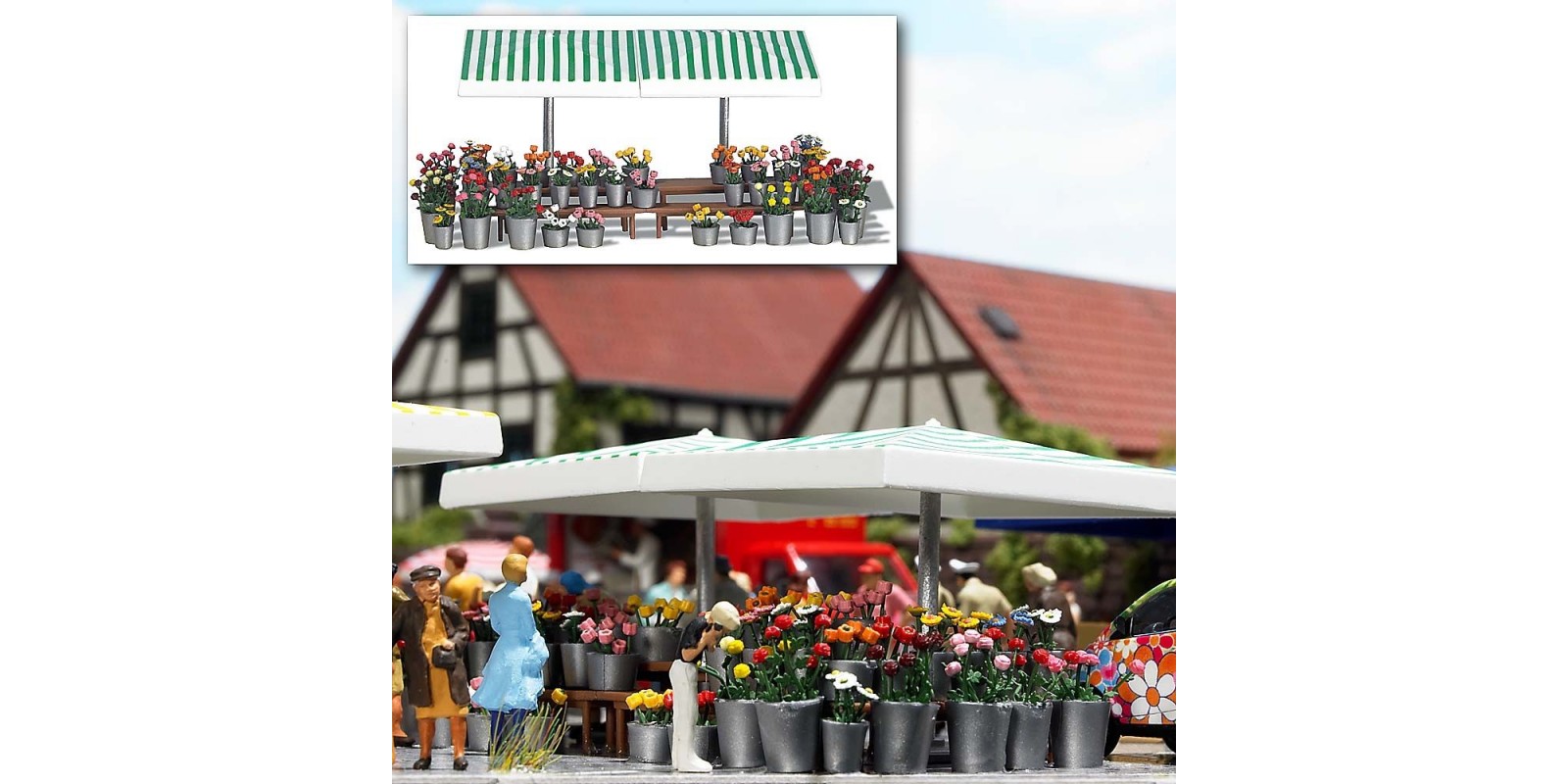 BU1072 Market Stand »Flowers«