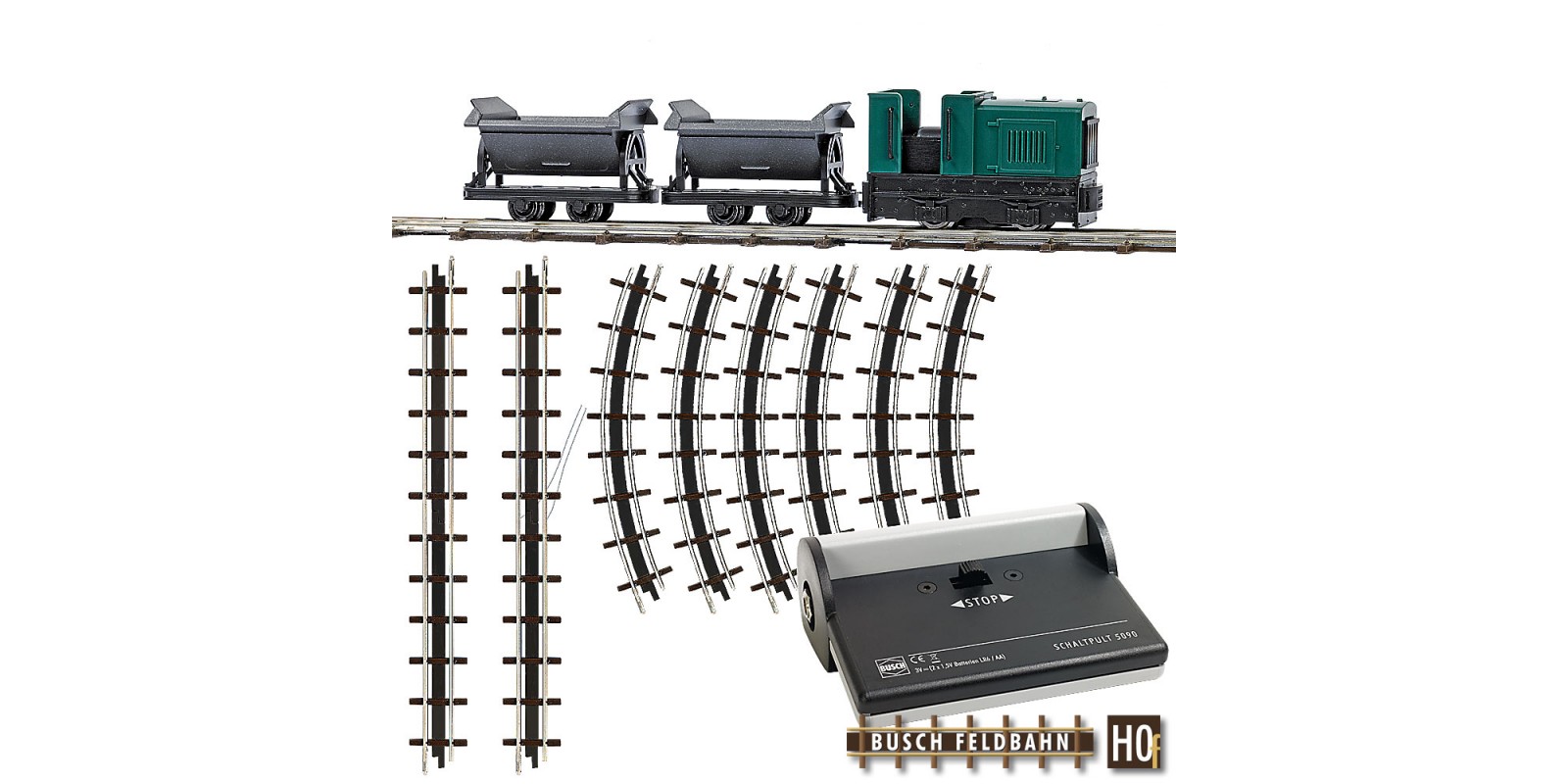BU12000 Narrow Gauge Railroad Starter Set