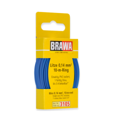 BR3105 STRANDED WIRE 0.14 MM², BLUE
