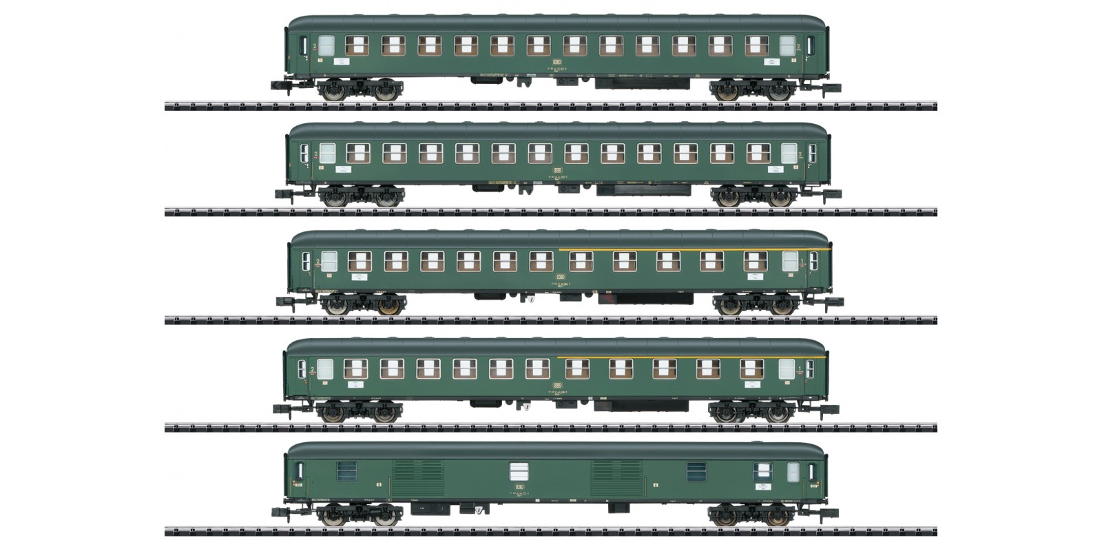 T15219 "D 360" Express Train Passenger Car Set