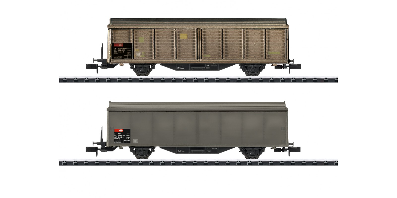 T15307 Type Hbis-v Sliding Wall Boxcar Set
