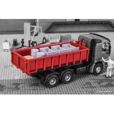 KI15709 Hook roll-off construction with roll skip and cargo