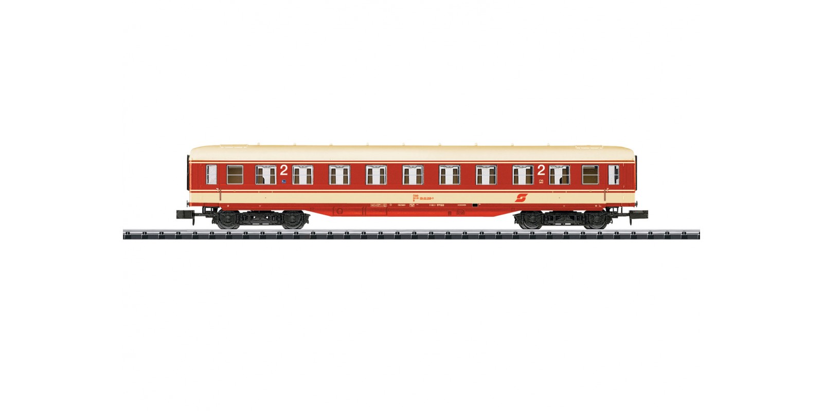 T15779 Express Train Passenger Car, 2nd Class