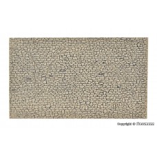 VO48224 Wall plate crushed stone of Stone Art, L 27,5 x W 16 cm