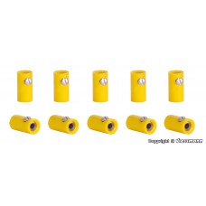 VI6879 Sockets yellow, 10 pieces