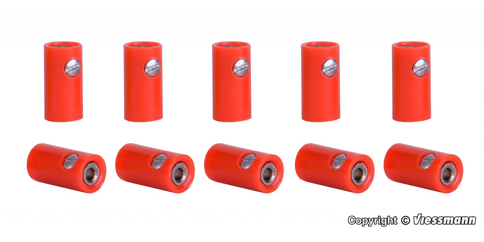 VI6880 Sockets red, 10 pieces