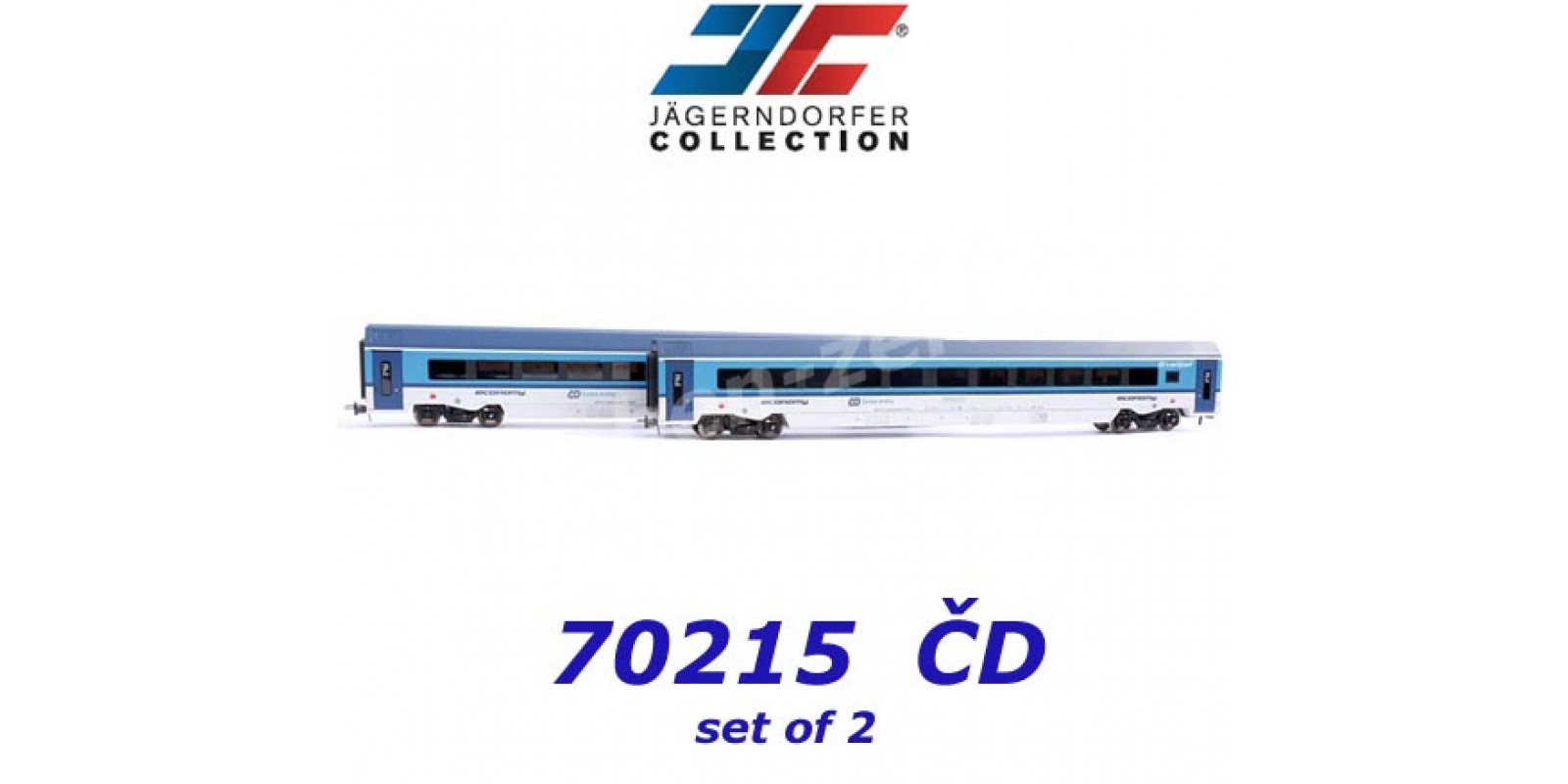 JA10215 H0 AC 2 tlg Railjet CD 2 Eco	