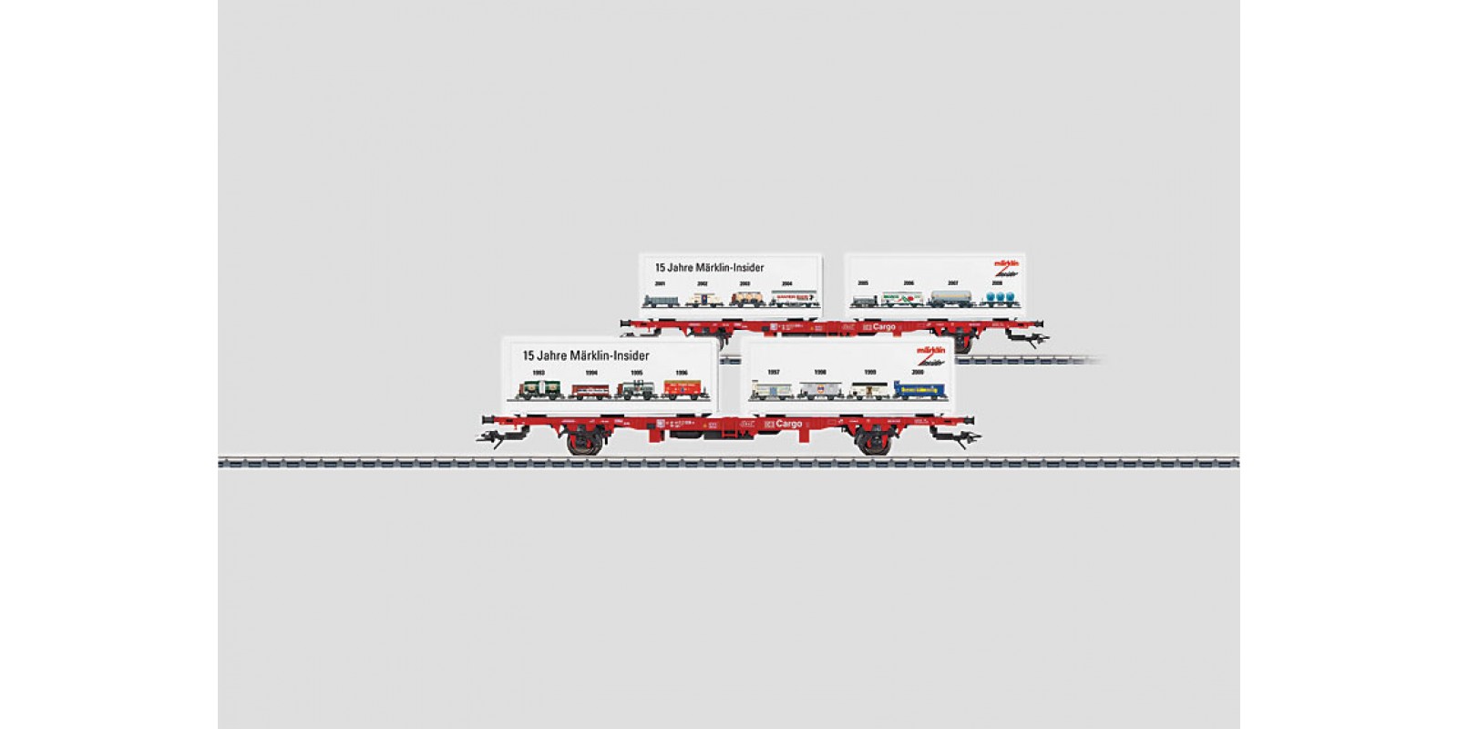  94339 Flat Car for Containers (H0)