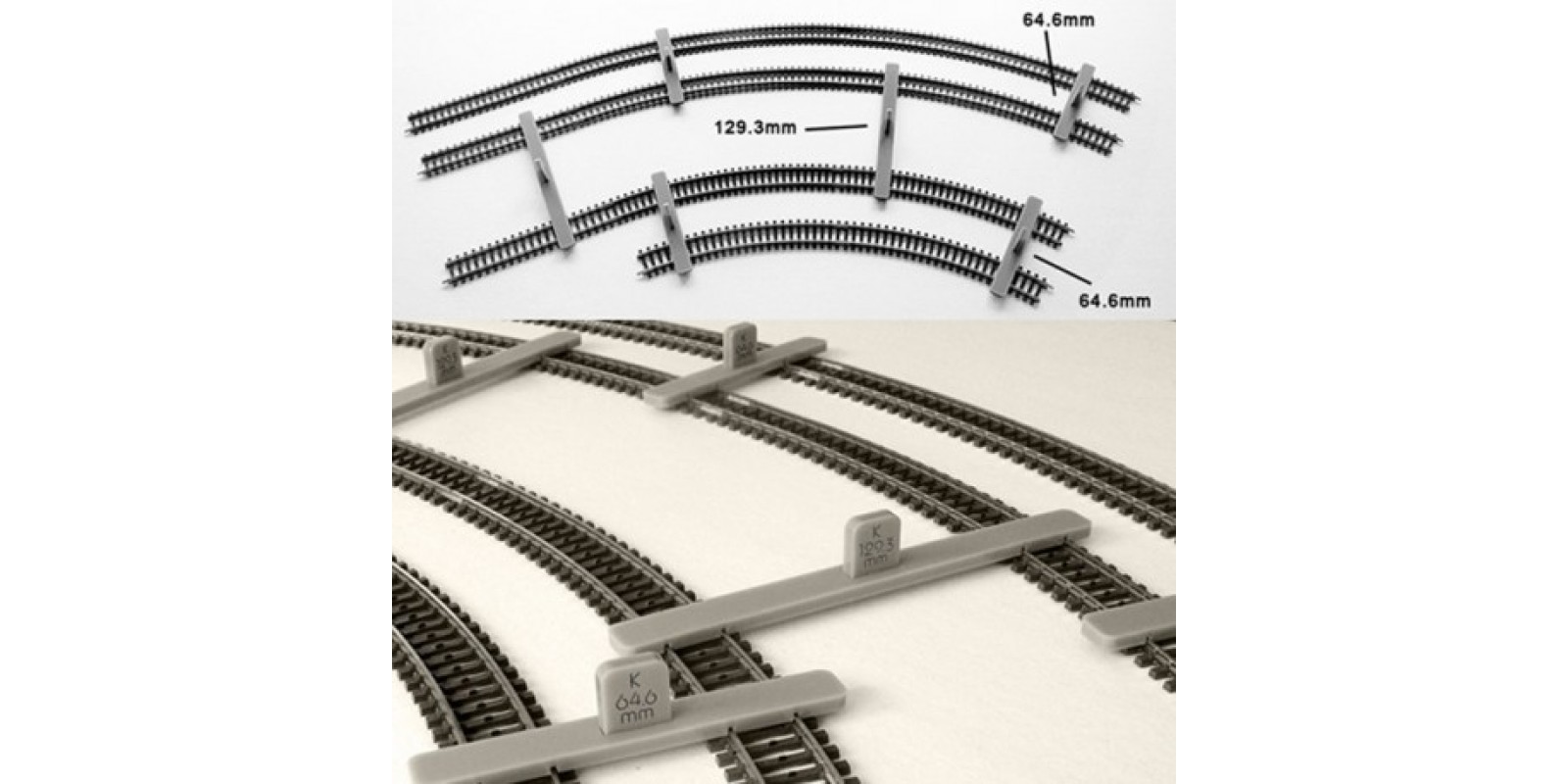 PS-PT-HO-MK Parallel Track Tool Set for Marklin K-Track