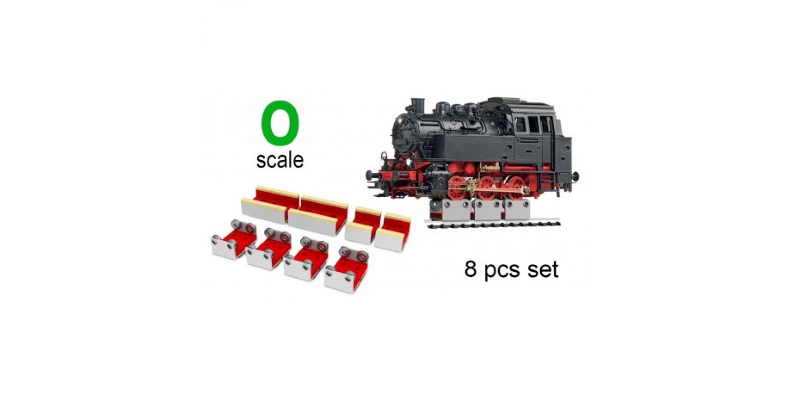 PS-RR-O-04 O Rollers and Drive Wheel Cleaners (4 rollers)