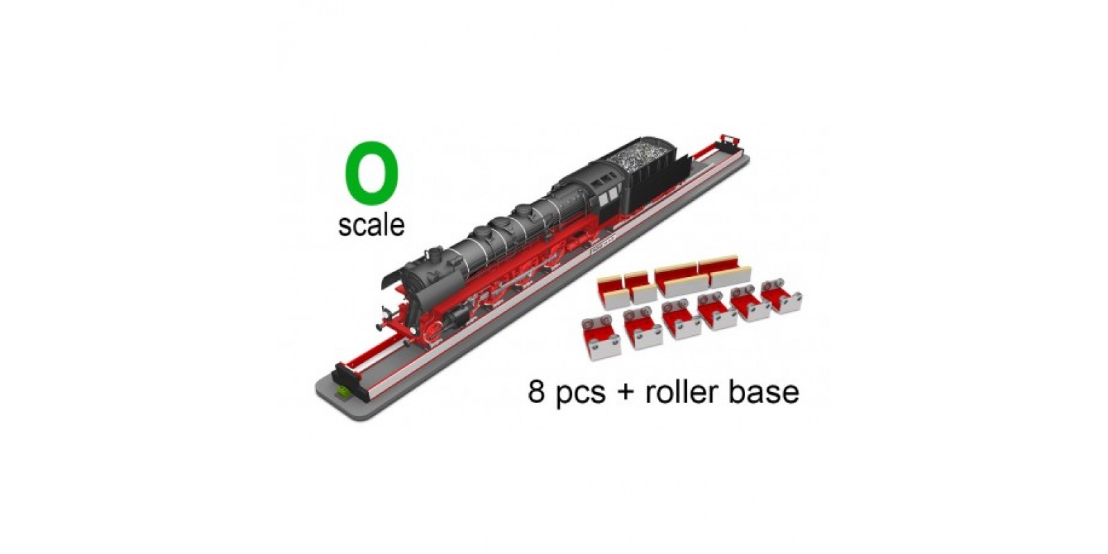 PS- RR-O-01 O Scale Rolling Road w/Drive Wheel Cleaning