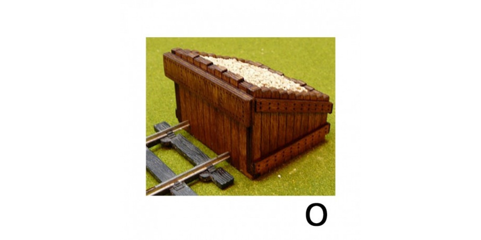 PS-BF-OS-08 O Scale 2 X Wooden Buffer Stop Kit