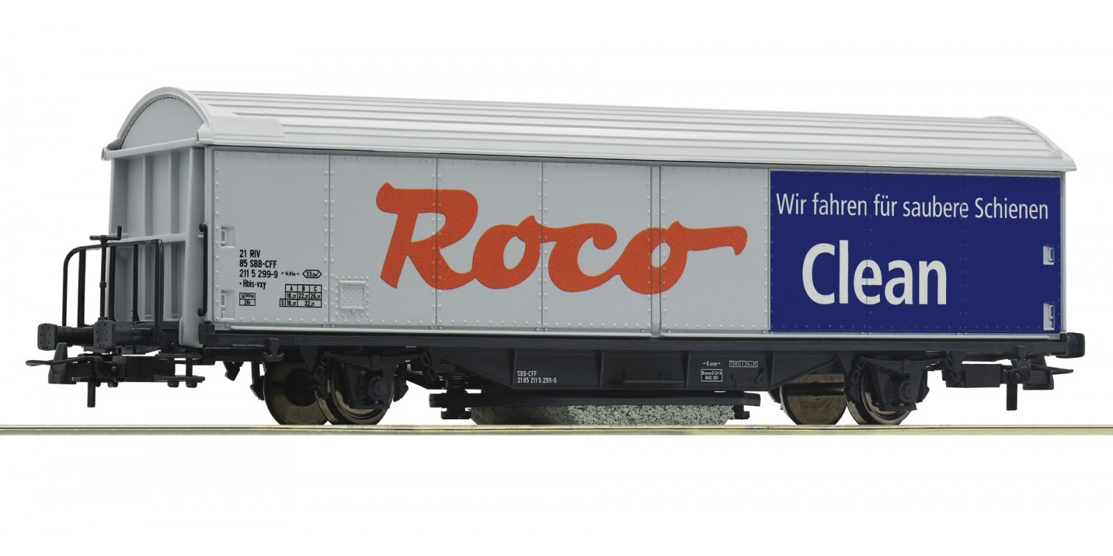 RO46400 Clean track cleaning wagon