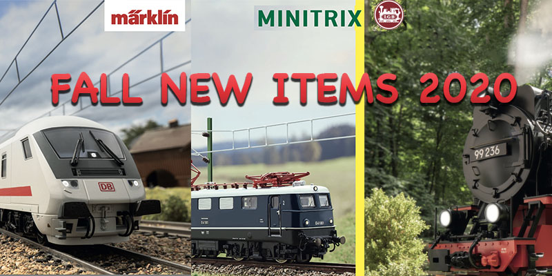 Φθινοπωρινά νέα Märklin-Trix-LGB