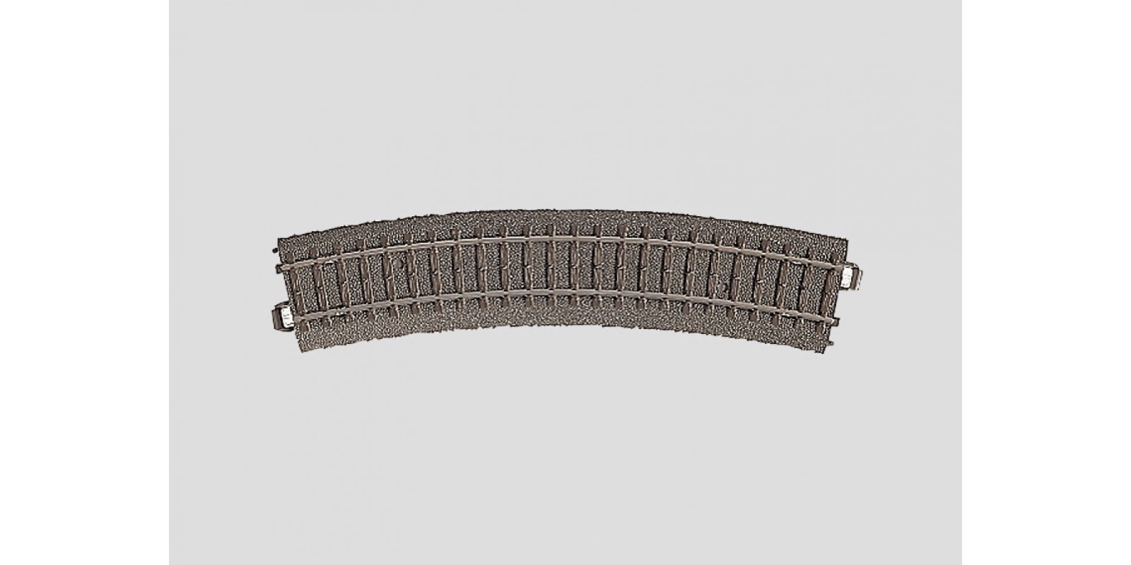 024224 Curved Track r437,5 mm,24,3 Gr.