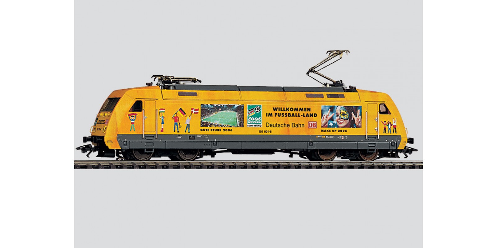 39370 Electric Locomotive BR 101 DB AG  special edition for the 2006 Football World Championschip in Germany