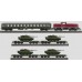 26290 German Federal Army military train pulled by a diesel loc BR290, Era IV