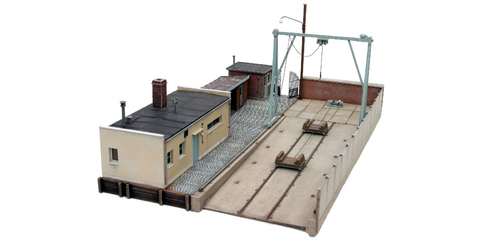 AR10.220 Small wharf (complete kit), 1:87, resin kit, unpainted