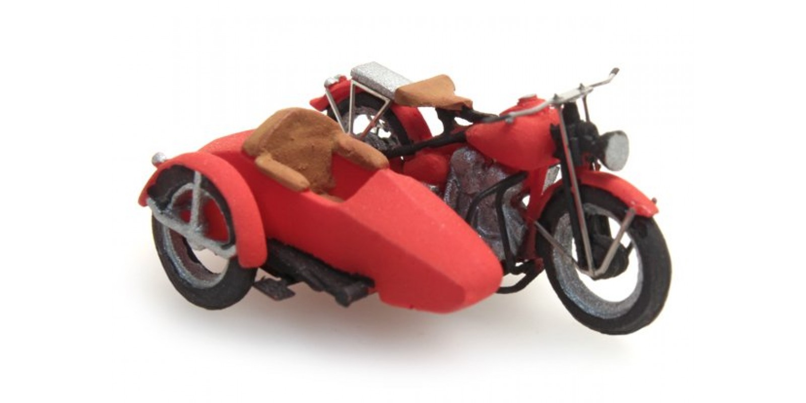 AR387.29 US Liberator motor red with sidecar