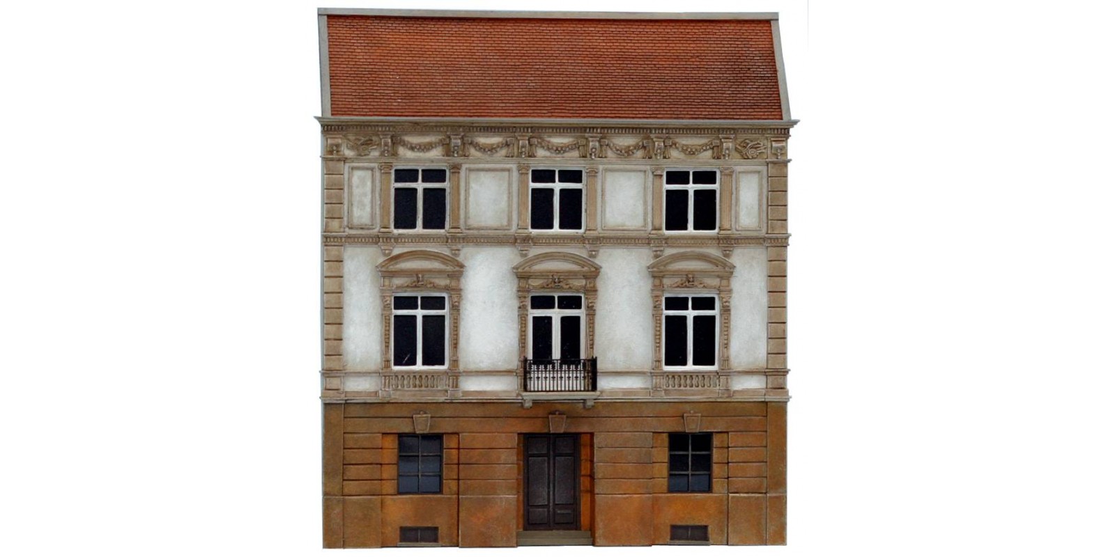 AR10.261 Notary office facade, 1:87, resin kit, unpainted