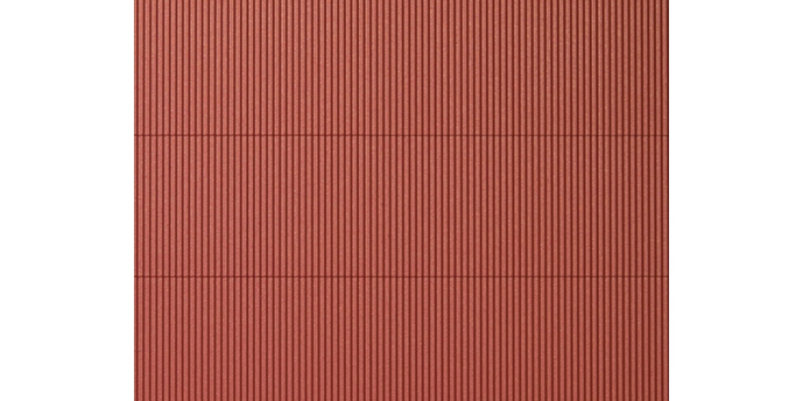 AU52430 1 corrugated iron reddish brown single