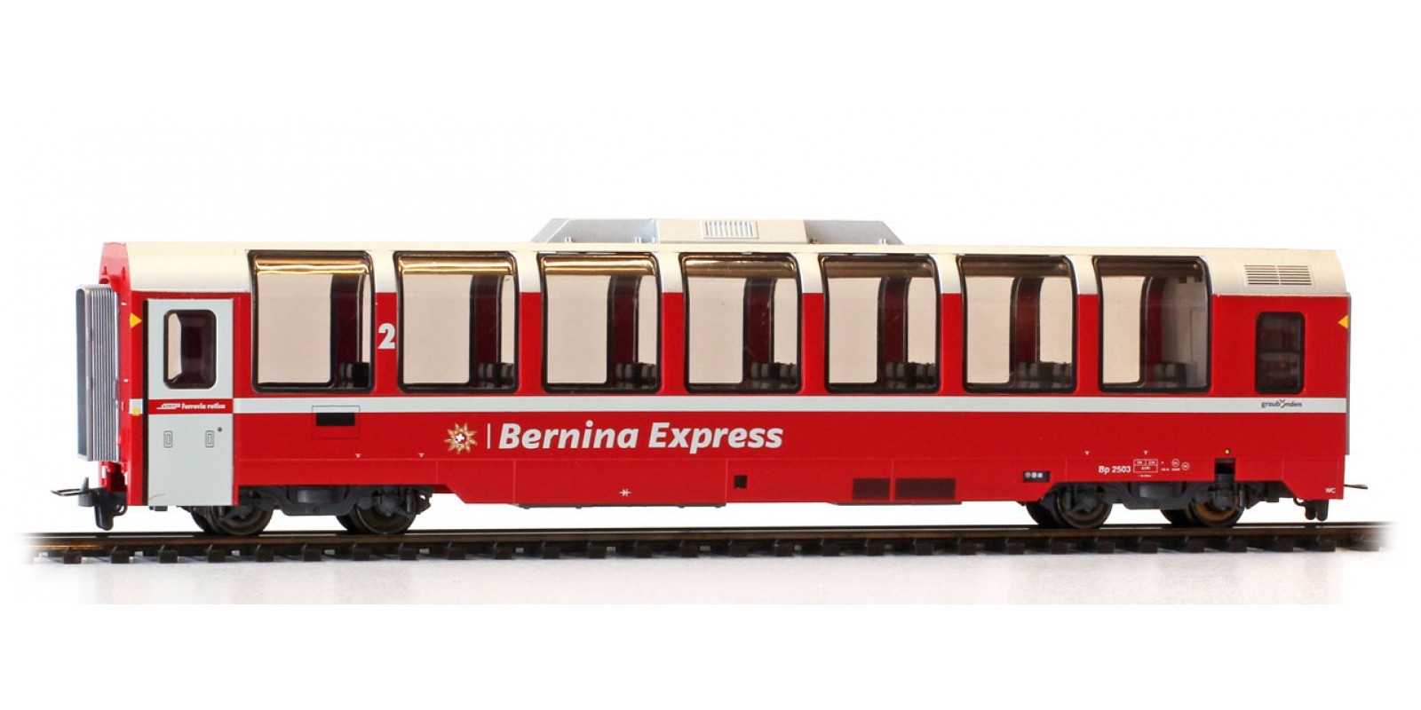 BM3594143 Gauge H0 Panoramawagen Bp 2503 "Bernina Express", der RhB, Epoche VI