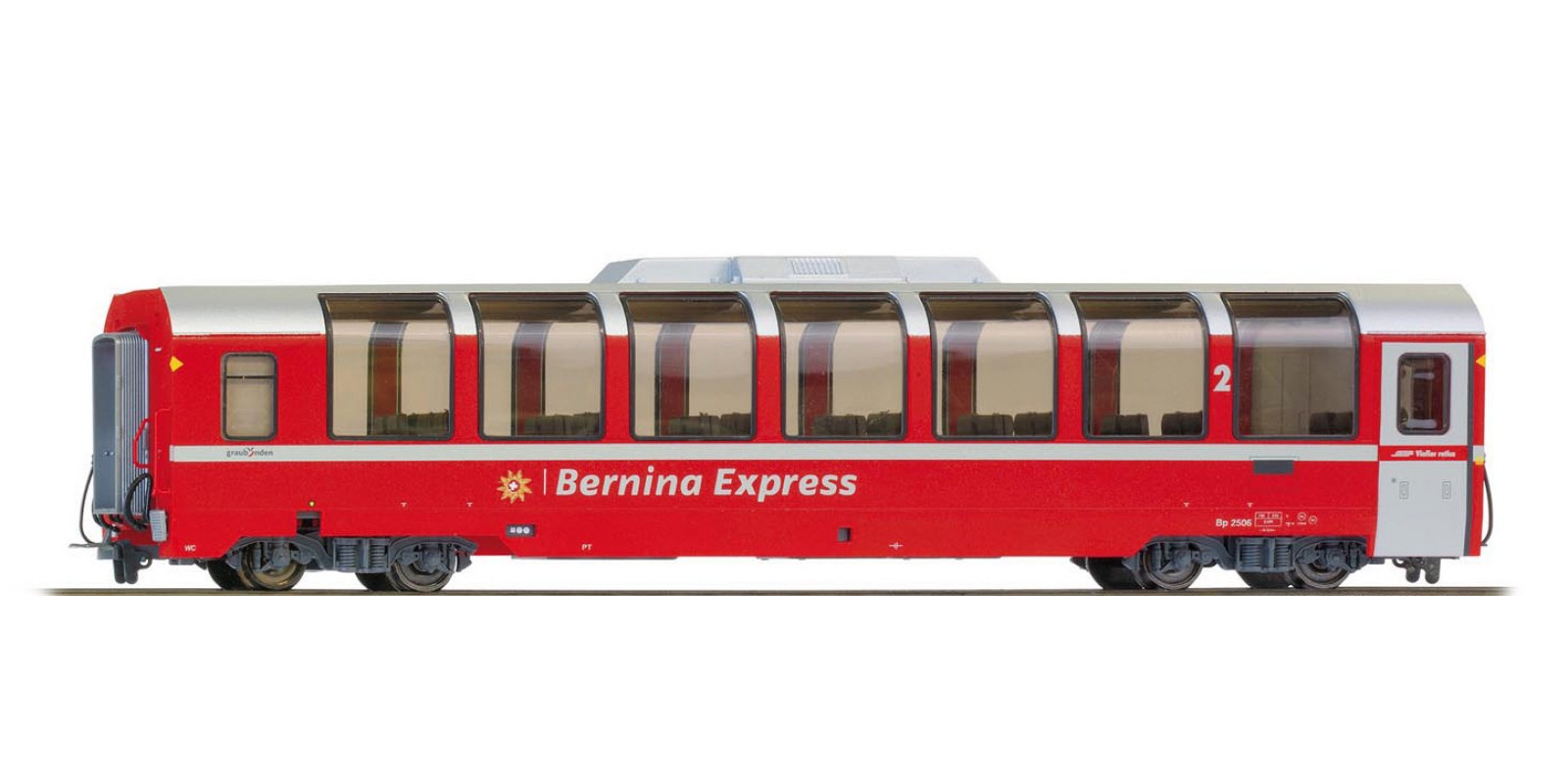 BM3594146 Gauge H0 Panorama coach Bp 2506 "Bernina Express", the RhB, epoch VI