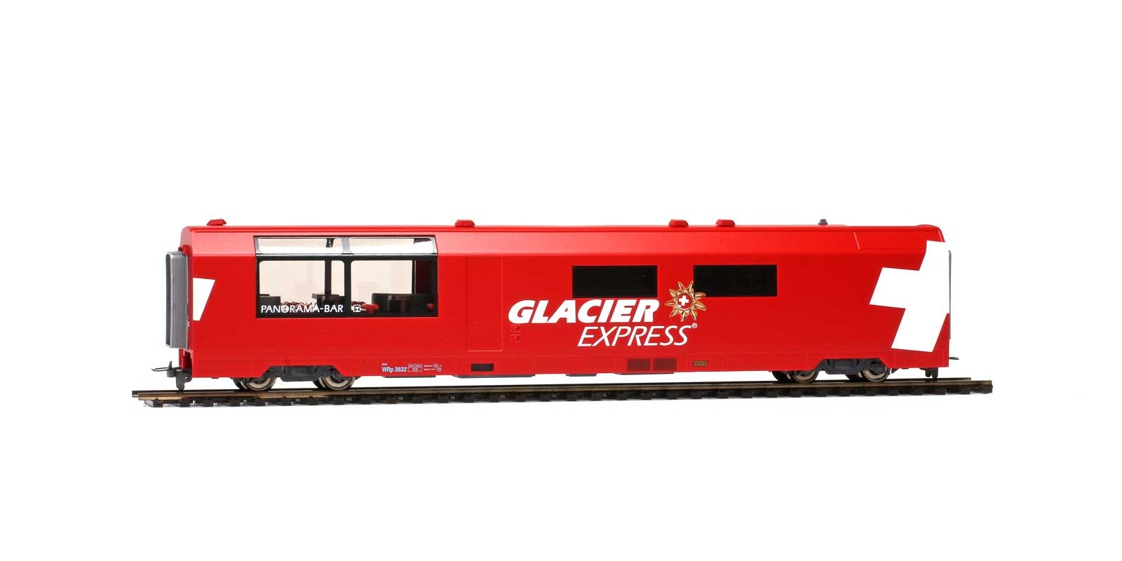 BM3689132 RhB WRp 3832 "Glacier-Express" Servicewagen für H0