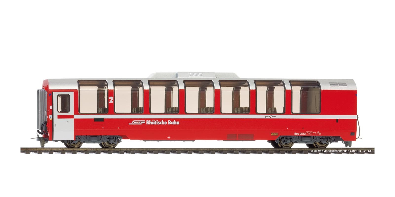 BM3694135 RhB Bp 2525 "Bernina-Express" Panoramawagen 2.Klasse für H0