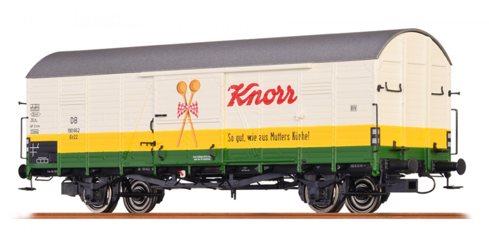 BR48731 Covered freight car Glr 22 „Knorr” of the DB, epoch III