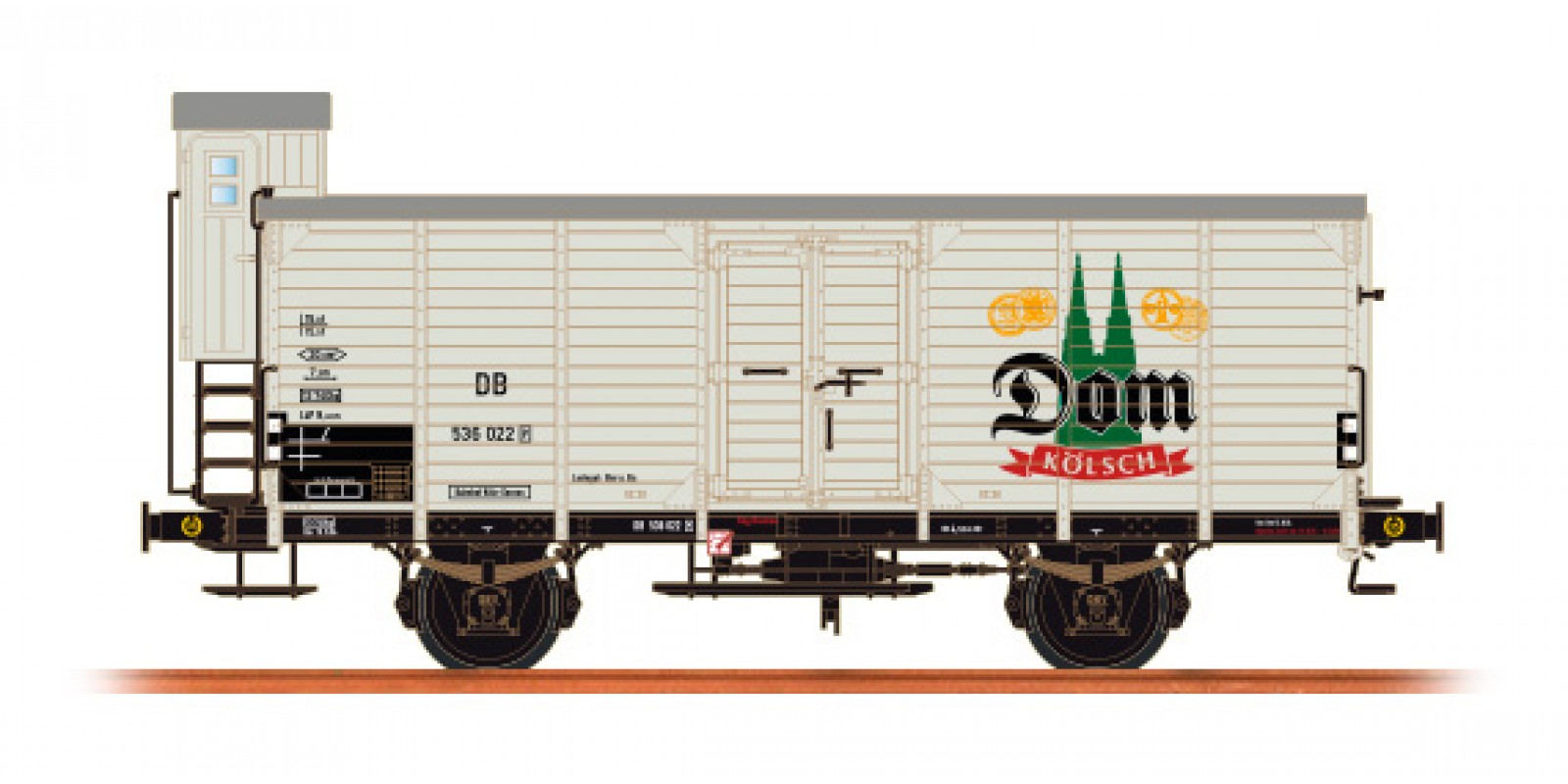 Br49005 Beer Car G 10 "Dom Kölsch" DB, (Exclusive special model - International Toy Fair Nürnberg 2015)