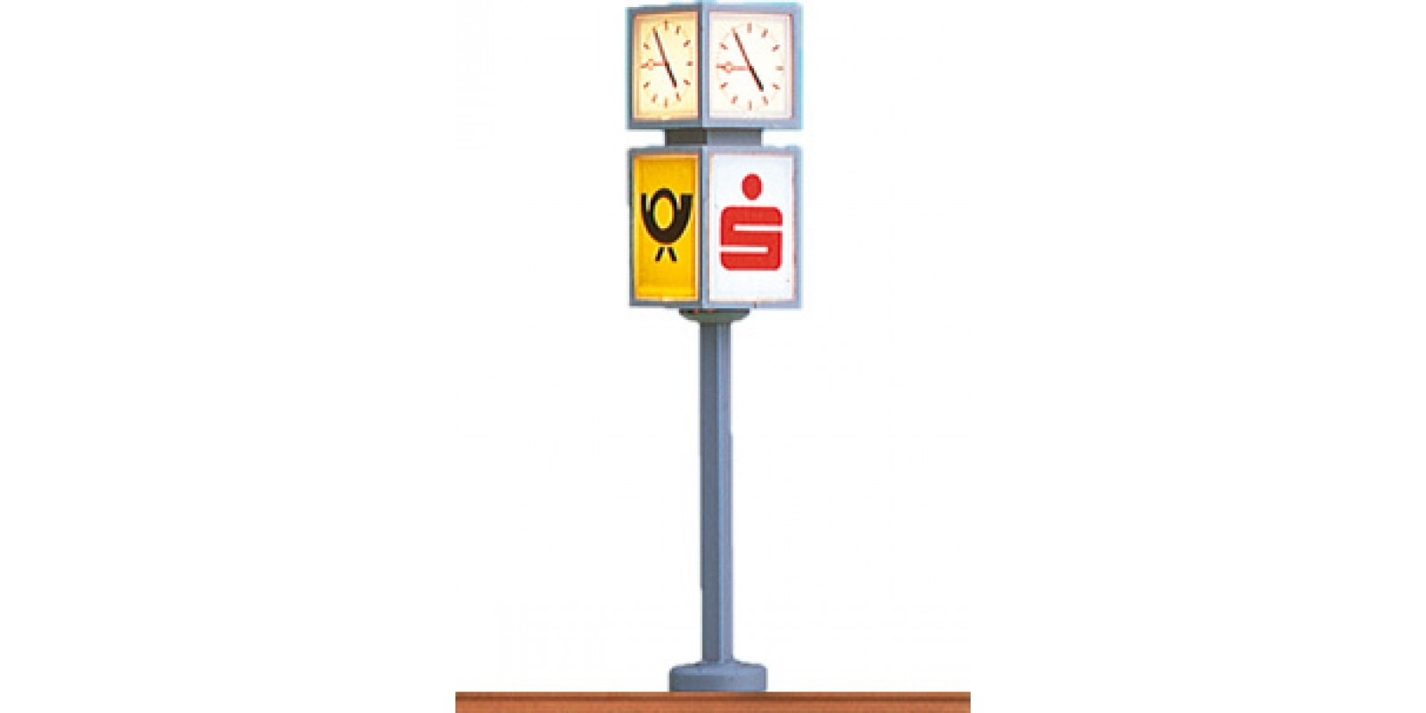 BR5294 Clock with Advertising Cube