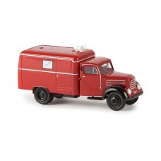 BK30712 Robur Garant Koffer "Feuerwehr Nachrichtenübertragung", rot, TD