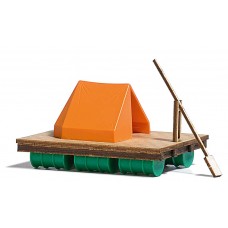 BU1564 Genuine wooden raft