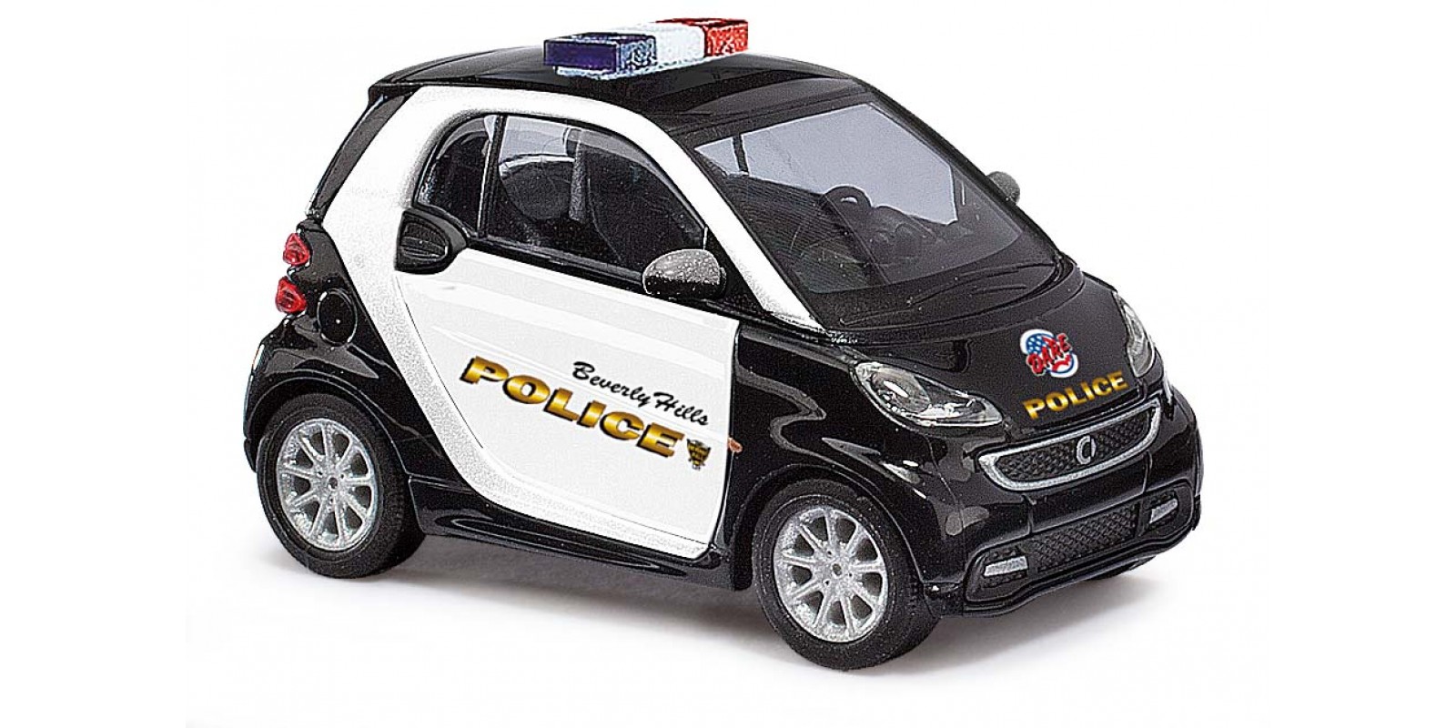 BU46223 Smart Fortwo 2012, Beverly Hills Police