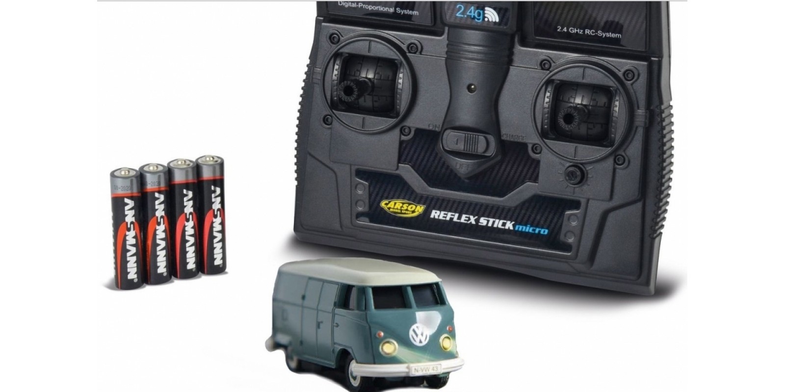CA500504118 Remotely Controlled RC VW T1 vehicle in scale Η0 (1:87)
