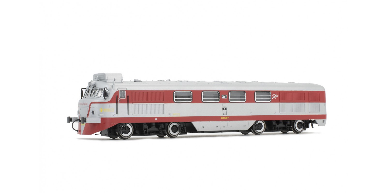 ET2328 RENFE, diesel locomotive Talgo 2009 "Virgen de Gracia", original livery, with armored glass, without conditioned air, period IV