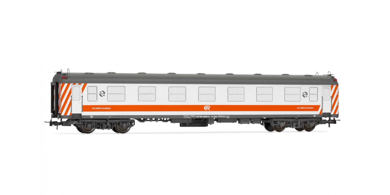 ET5096 RENFE, S-1034 coach, "Regionales" livery,  additional coach, ep. V