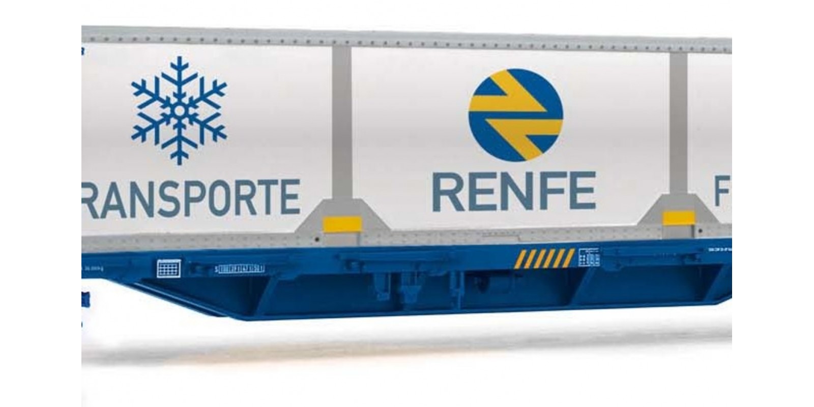 ET6007 Rs azul con contenedor Transporte Combinado (época V)