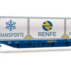 ET6007 Rs azul con contenedor Transporte Combinado (época V)
