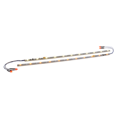 ES50702 	LED lighting strip with taillight, 255mm, 11 LEDs, „yellow“. For gauge N,TT, H0