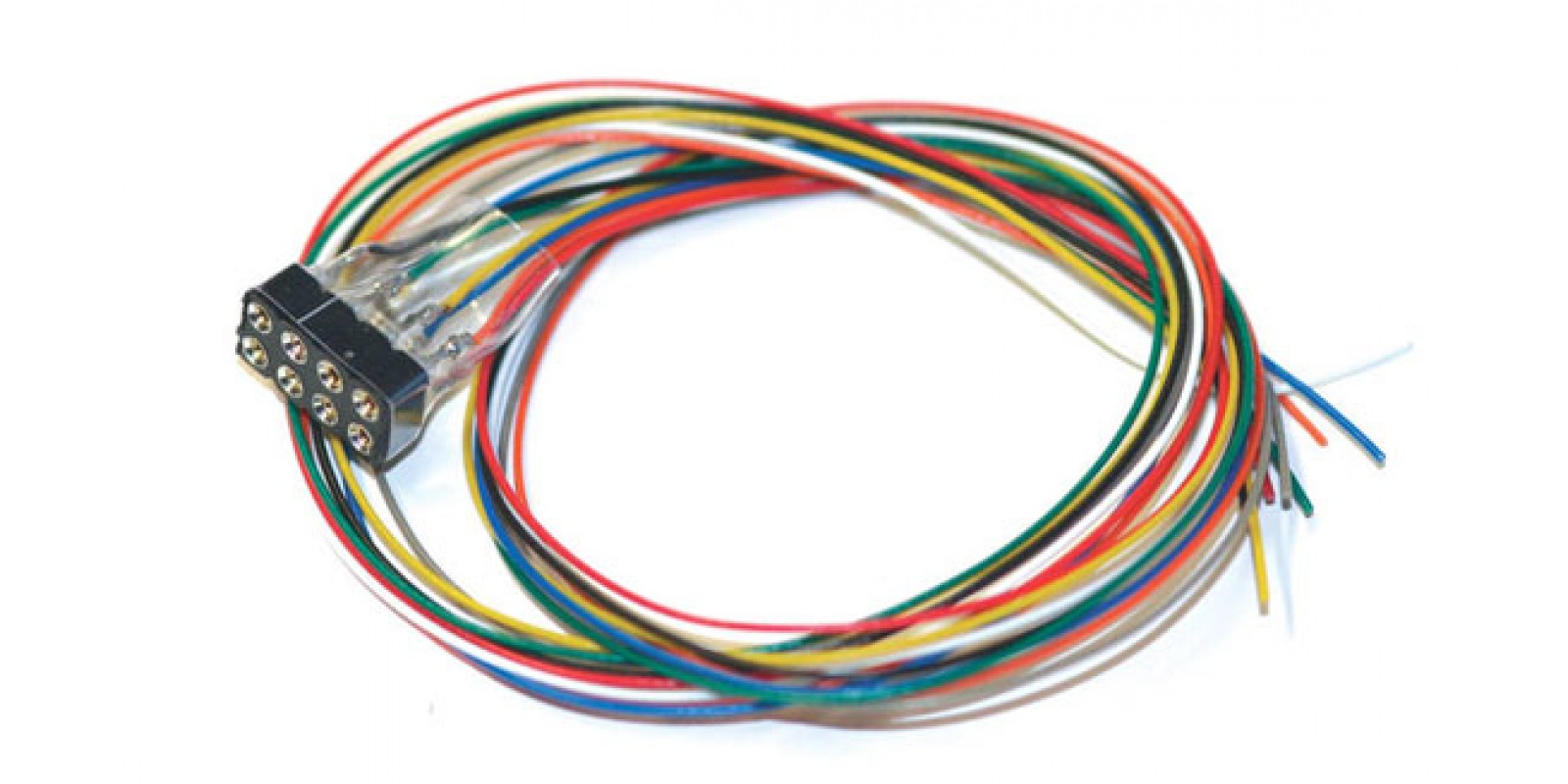 ES51950 Cable harness with 8-pin plug according to NEM 652, DCC colour, length 300mm