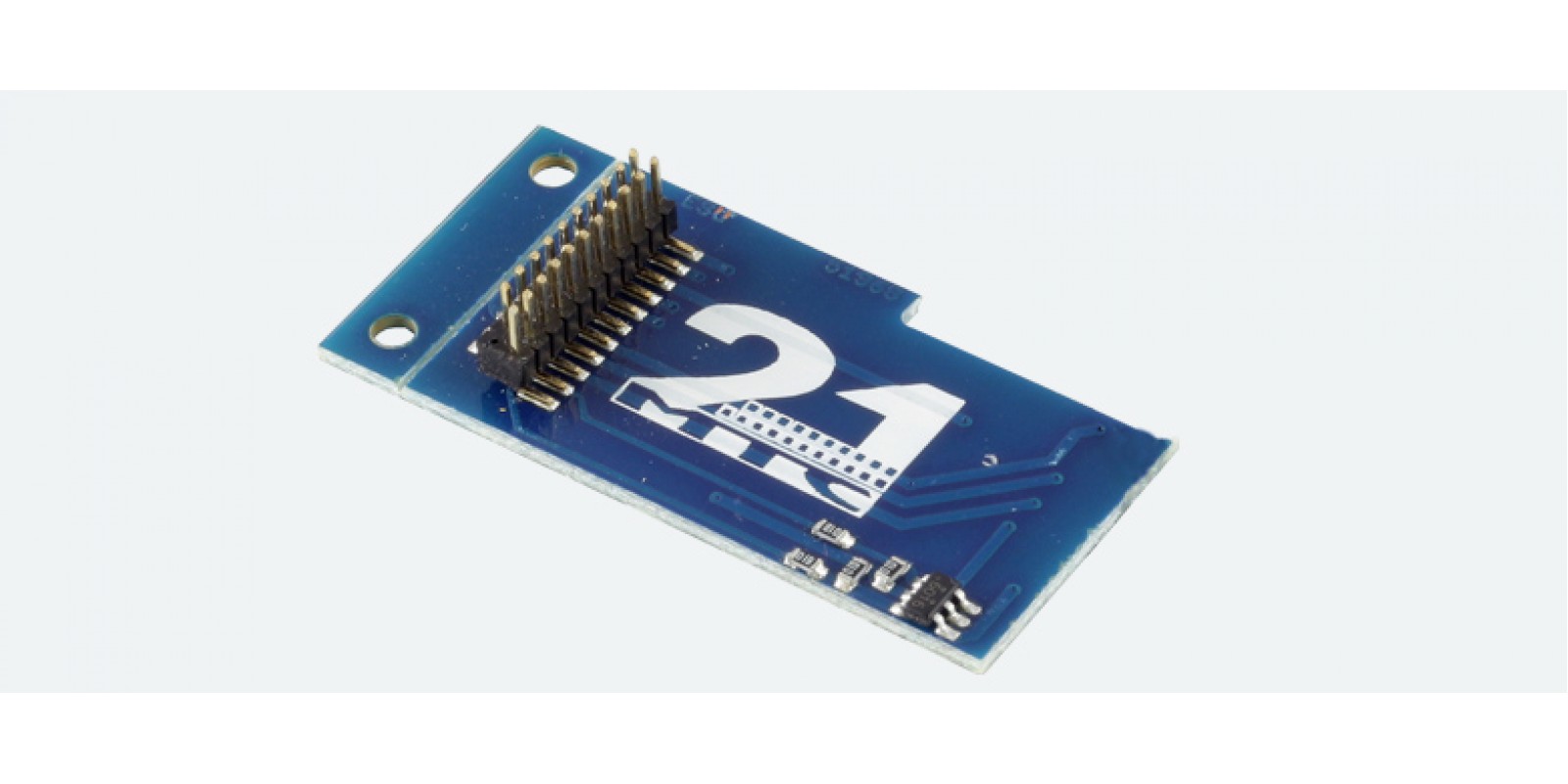 ES51968 	21MTC adapter board 2, shape of 6090x, with AUX3 and AUX4 (for LokPilot/LokSound V3.0 and V4.0)