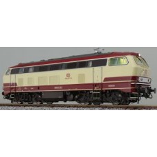 ES31015 Diesel locomotive, H0, BR 218, 218 217 DB, TEE paint, Era IV, prototype condition around 1989, Sound + Rauch, DC / AC