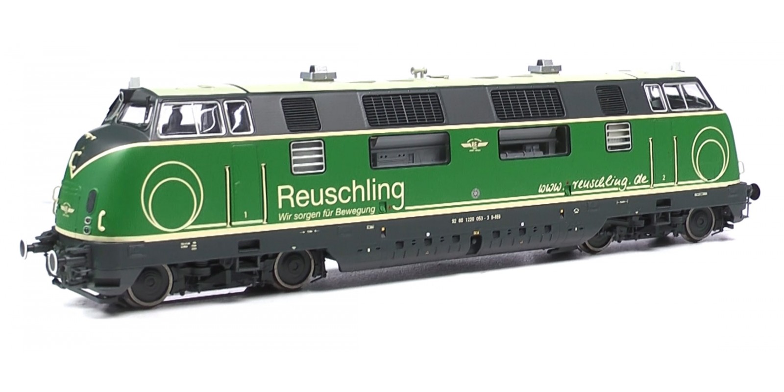 ES31082 Diesel locomotive V200 of the Brohltalbahn, epoch VI with Sound + Rauch