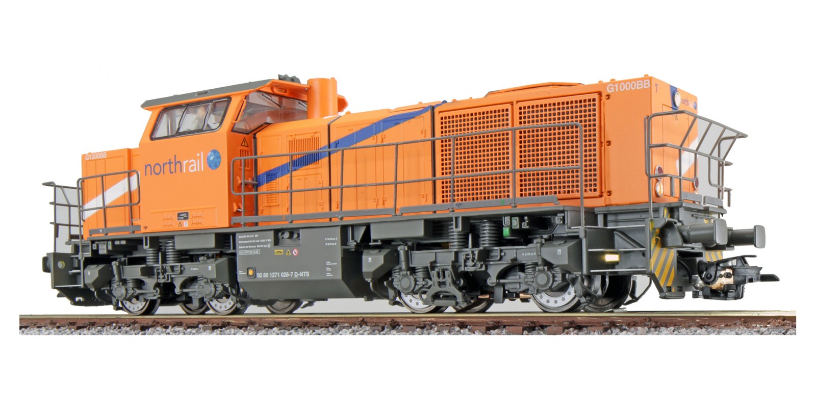 ES31303 Gauge H0 Diesel locomotive G1000 of the Northrail, epoch VI with sound